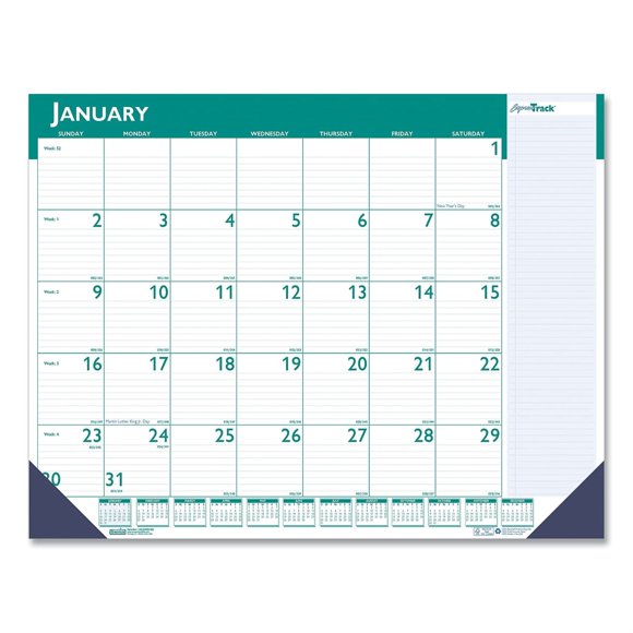 House of Doolittle ExpressTrack Desk Pad Calendar