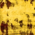 thumbnail image 1 of Ahgly Company Indoor Square Abstract Yellow Modern Area Rugs, 6' Square, 1 of 4