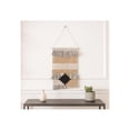 thumbnail image 3 of Wall Art for Home and Room Decor - Handcrafted Woven Art with Artistic Pattern Perfect as Hanging Wall Decor - Boho Home Decor Accent for Living Room, Bedroom, or Bathroom Decor - 36" Tan & Ivory, 3 of 12
