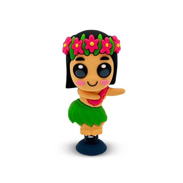 Muñeco cabezón bailarina hawaiana para tablero de auto GOOFBALLS