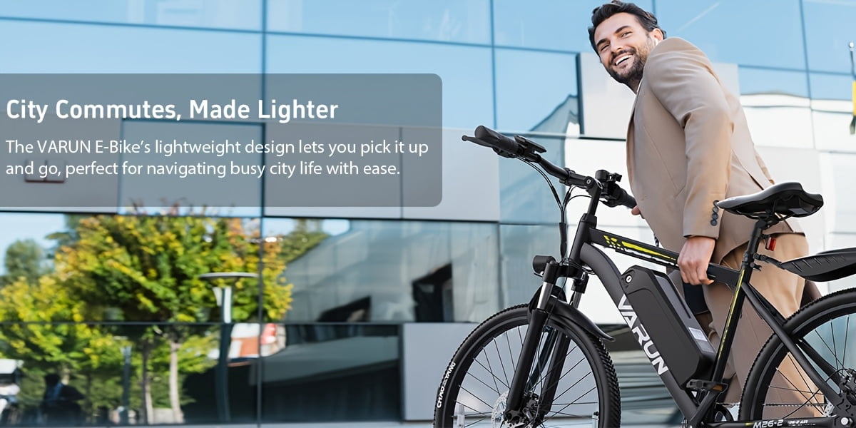 500W Adult Electric Bicycle, 26-inch Electric Mountain Bike, 7-speed Commuter Electric Bike, with Built-in LCD Display, Maximum Load Capacity Of 330 Pounds, Two Charging Modes