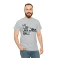 thumbnail image 5 of Eat Sleep Lawn Mowing Repeat Shirt - Funny Father's Day Gift Tee - ID: 537, 5 of 7