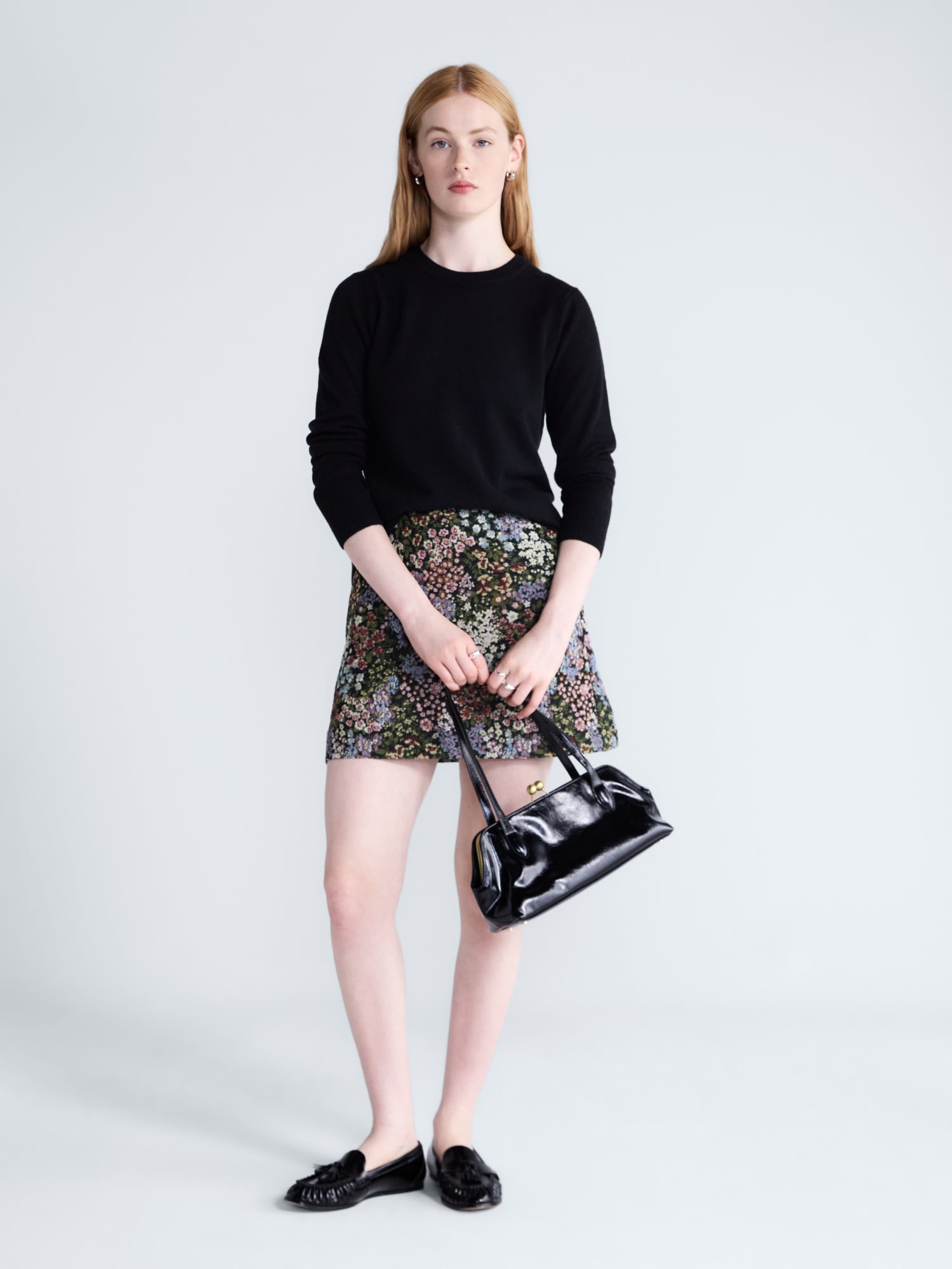 Free Assembly Women's and Women's Plus Cashmere Sweater with Long Sleeves, Sizes XS-4X