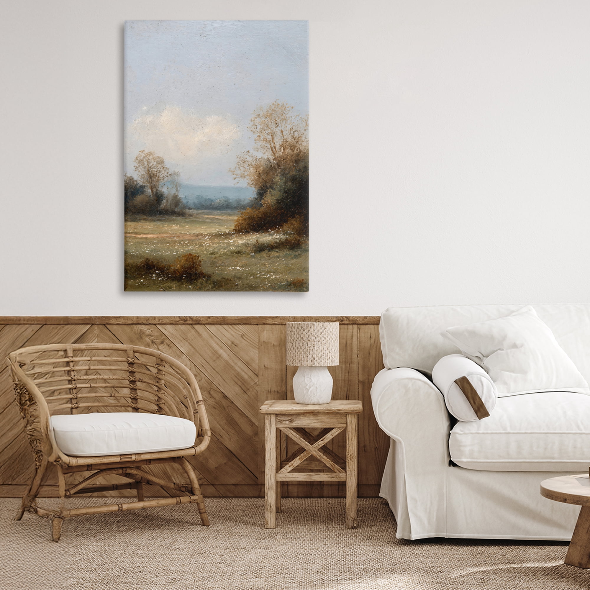 Stupell Industries Silent Little Meadow Canvas Wall Art, design by Petal Prints Design