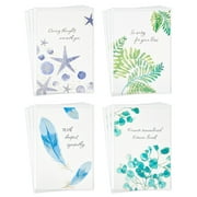 Hallmark Sympathy, Thinking of You Cards, Assorted Watercolor Nature (12 Cards with Envelopes)