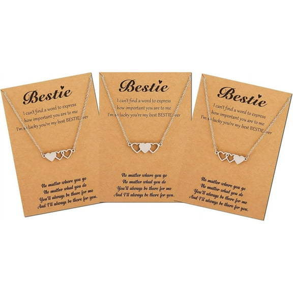 Best Friend Necklace Friendship Necklaces For 2/3/4/5 Friend Gifts For Women Bff Friends Sisters Bestie Necklace Sister Birthday Gifts[o370]