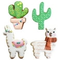 thumbnail image 3 of Ann Clark Llama and Cactus Cookie Cutter Set, 4-Piece, Made in USA, 3 of 7