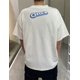 thumbnail image 2 of Camiseta casual de manga corta holgada vintage con estampado de galletas OREO puras y dibujos animados, de estilo moderno y creativo de algodón puro, 2 of 6
