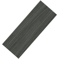 LEORX Wood Grain Floor Tile Floor Sticker PVC Black Simple Rustic 1Set