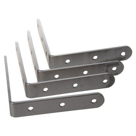 

4 x Stainless Steel Shelf Support Brace Angle Bracket 100x100mm