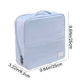 thumbnail image 3 of Yusimy Portable Foldable PU Storage Bag for Hanging on Luggage, 3 of 6
