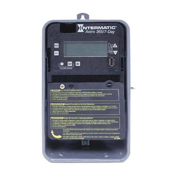 Intermatic Electronic Timer,Astro 7/365 Days,20A ET2815CR