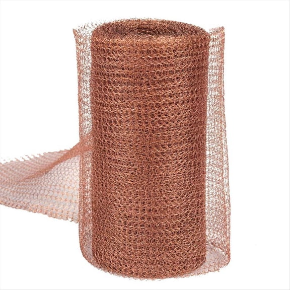 Copper Mesh Rodent Control Kit, 5 Inch X 35ft Rustproof Wool Blend, DIY Hole Filler, Complete Tool for Mice
