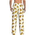 thumbnail image 3 of Pizza Men'S Pajama Pants Soft Sleep Lounge Pants Pjs Bottoms With Pockets Medium, 3 of 6
