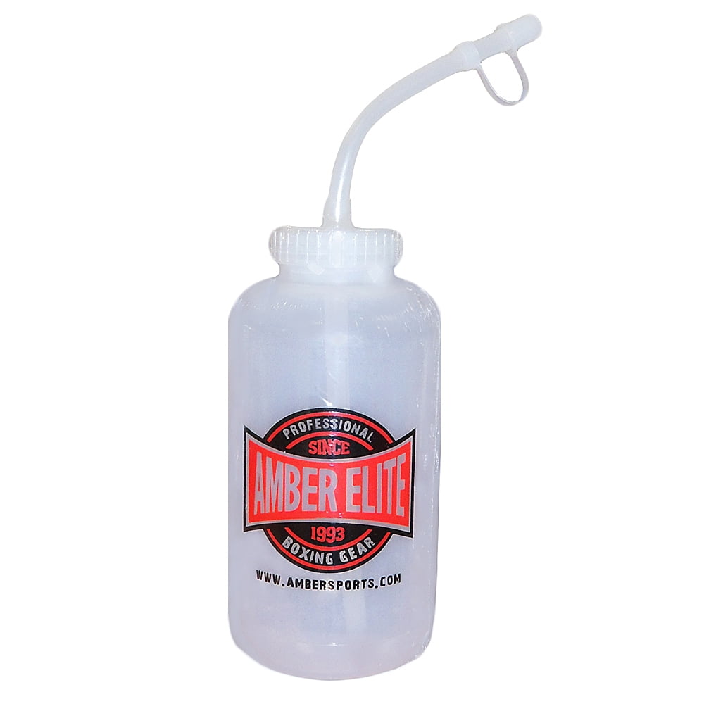 Pro Style Water Clear Bottle with Long Curved Straw Clear 24oz