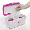 thumbnail image 3 of OXO Tot Distributeur de Lingettes Perfect Pull, Rose, 3 of 6