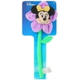 thumbnail image 2 of Disney Minnie Mouse Flower Plush Wand Stuffed Figure, Purple and Green, 12 Inch, 2 of 4