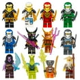 thumbnail image 2 of Set de 36 Figuras de Bloques Mini: Héroes y Guerreros Pixel – Juguetes de Personajes Armables para Juego Creativo y Colección, 2 of 6