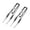 Grey, variant on Tweezers with LED Light - Eyebrow Eyelash Hair Removal Tool, Stainless Steel, Precision Tip, Built-In LED, Non-Slip Handle, Compact, Portable, Makeup-Friendly, Beauty Personal Care, Women