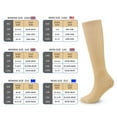 thumbnail image 5 of 3 Pairs Compression Socks For Women Men Flight Socks Compression Stockings For Running Flight Sports, 5 of 5