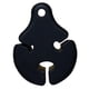 thumbnail image 4 of Clip de encuadernación para caña de pescar, aparejos de pesca, cómoda correa reutilizable para caña de pescar, fácil de limpiar, soporte para caña de Negro, 4 of 8