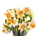 thumbnail image 5 of Tarjeta postal con ramo de papel 3D para el día de la madre con saludo de flores emergentes (Narciso), 5 of 5