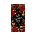 thumbnail image 2 of Uxgjfwu Valentines Day Door Curtain, Decorative Hanging Fabric Door Cover with Holiday Pattern, Seasonal Wall Decor for Living Room, Bedroom, Party, Festival Celebration, 2 of 6