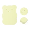 thumbnail image 3 of Unique Bargains Cute Bears Shape Bath Sponge Body Scrubber1 Pc Yellow, 3 of 6