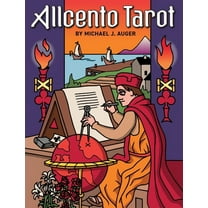 Allcento Tarot: Expanded Deck, 100 Tarot Cards with Whimsical Art and Black Painted Edges, Zodiac and Triumph Cards, 144, (Hardcover)