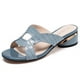 thumbnail image 2 of Zapatos casuales de mujer de moda Sandalias transpirables Sandalias de tacón bajo Zapatillas Wmkox8yii hj789, 2 of 5