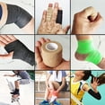 thumbnail image 7 of Black Self Adhesive Elastic Bandage Wrap, Sports wrap Tape,First Aid Wrap Bandages,Stretch Self-Adherent Tape for First Aid,Sports, Wrist, Ankle (6 Pcs,3" x 5 Yards), 7 of 7