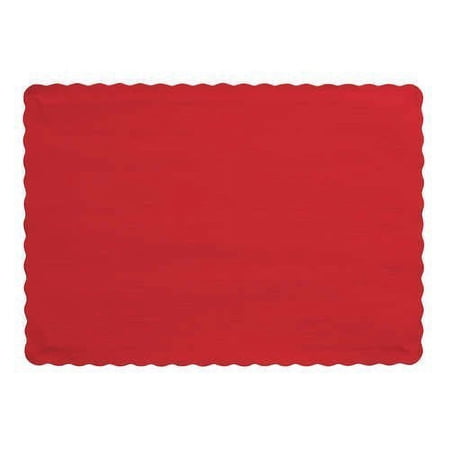 Classic Red Placemats, 50-Pack