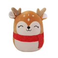 thumbnail image 3 of Peluche de ciervo navideño de 20 cm, 3 of 3