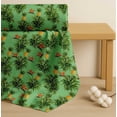 thumbnail image 4 of Soimoi Cotton Poplin Fabric Leaves,Floral & Pineapple Fruits Decor Fabric Printed Yard 56 Inch Wide, 4 of 7