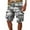 Light Gray, variant on Men's Summer Work Shorts in Camouflage Pattern, Loose and Casual, Large Size Featuring Multi-Pocket Design, 5-Inch Length Shorts Without Belt, Durable and Stylish,Light Gray L