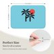 thumbnail image 3 of Alfombra de baño antideslizante súper suave con logotipo de palmera para baño, cocina, dormitorio, hogar, alfombra de piso de 15,75 x 23,62 pulgadas, 3 of 6