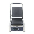 thumbnail image 4 of Commercial Electric Panini Press Grill Griddle Plate Non-stick Sandwich Steak Maker 1800W 50-300℃, 4 of 12