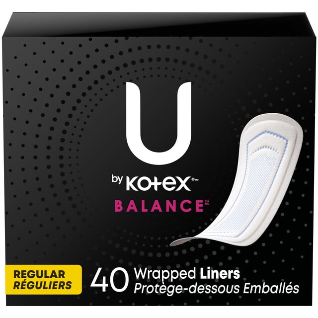Doublures U by Kotex Lightdays PLUS, régulières, sans parfum
