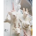 thumbnail image 1 of Felt Animals Head 3D Stuffed Animal Heads Elephant Swan Head Wall Hanging Decor For Nursery Children Bedroom Decoration heqiyong LED, 1 of 2