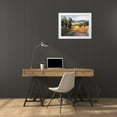 thumbnail image 3 of Tomao, Jennie 14x12 White Modern Wood Framed Museum Art Print Titled - Malibu Canyon, 3 of 4