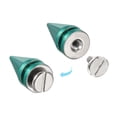 thumbnail image 4 of 8Pack Cone Spike Stud Rivet, 10x20mm Screw Back Tree Studs and Spikes for Leather Craft(Bright Blue), 4 of 6