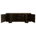 thumbnail image 4 of Sullivan Solid Wood 4-Door Sideboard in Dark Brown Finish, 4 of 6