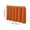 Orange, variant on No Drill Waterproof Dustproof Kitchen Cabinet Cover Curtain - Sink Skirt Shelf Screen Short Decorative Partition for Under Sink Closet Bookcase Home Decor