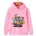 thumbnail image 3 of Sudadera con estampado de dibujos animados de Donald Duck Mickey, sudadera con capucha de moda para uso diario para niños, ropa deportiva para primavera y otoño para niños y niñas, abrigo tipo pulóver, 3 of 5