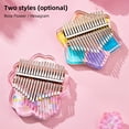 thumbnail image 2 of Riwcyla Thumb Piano 17 Keys Portable Musical Instrument Cartoon Cute Thumb Piano Box Gift for Beginners Interesting Party Travel Thumb Piano Instrument, 2 of 6