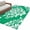 Green, variant on Green Boho Area Rugs 3'x5', Washable Small Throw Rugs for Living Room Bedroom, Vintage Classic Bohemia Flower Textured Indoor Outdoor Rug Non-Slip Low Pile Carpet Runner Reversible Floor Mats