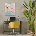 thumbnail image 3 of Stupell Industries Modern Pastel Hummingbird Soaring Gray Framed Giclee Art, 24 x 30, by The Prints Vibe, 3 of 8