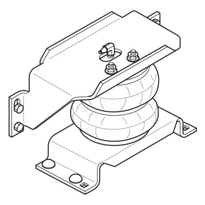 Firestone Ride-Rite Air Helper Spring Kit Rear 00-06 Toyota Tundra 2WD (TRD Only) & 4WD (W217602245)