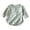Green, variant on Asxite Girls Solid Tops Crew Neck Long Sleeve Soft Slub Cotton Pullover Casual Fall Tee 2T