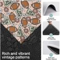 thumbnail image 3 of Light Pink Football and Flowers Pattern Kitchen Rugs Sets Of 3,Kitchen Runner Rugs Non Skid Washable,Decorative Kitchen Floor Mats for Kitchen,Sink,Laundry,17"x30"+ 17"x47" + 17"x59", 3 of 6